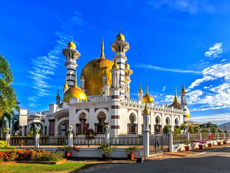Flugreise Singapur & Malaysia - Ubadiah Moschee in Kuala Kangsar