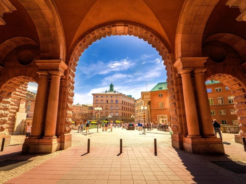 Das Blaue Band Schwedens - Stockholm