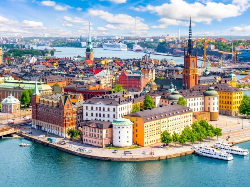 Das Blaue Band Schwedens - Stockholm