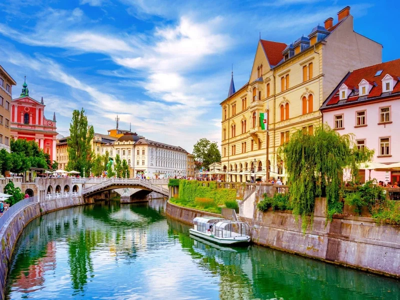 Blumenparks in Slowenien: Ljubljana