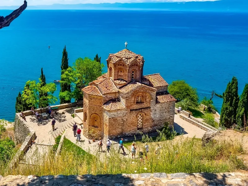 Rundreise den Balkan entdecken. Hier: Ohridsee