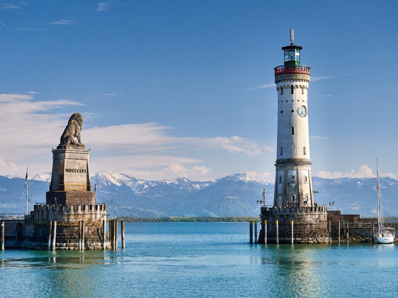 Blick auf den Bodensee von der Insel Mainau © Manuel Schönfeld - Fotolia