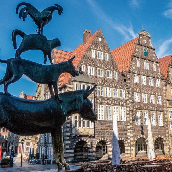 Busreise Bremen, Bremerhaven und Helgoland - Bremer Stadtmusikanten © pixabay