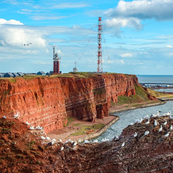 Busreise Bremen, Bremerhaven und Helgoland - Rote Felsen auf Helgoland