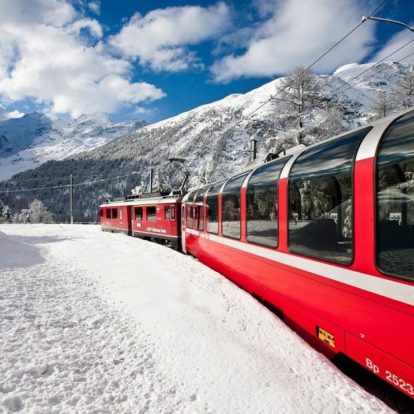 Legendäre Schweizer Bahnen: Bernina - Express  © Räthische Bahnen, Andrea Badrutt
