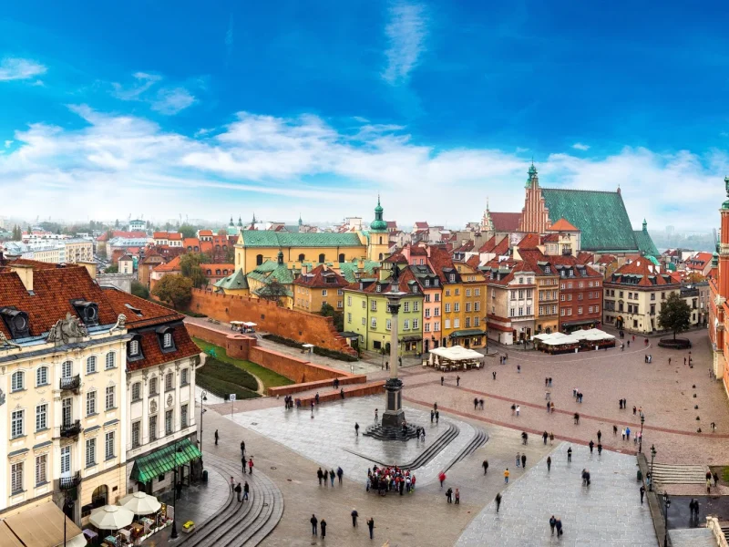 Königsstädte Warschau und Krakau: Warschau