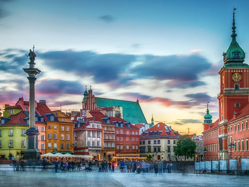 Königsstädte Warschau und Krakau: Warschau