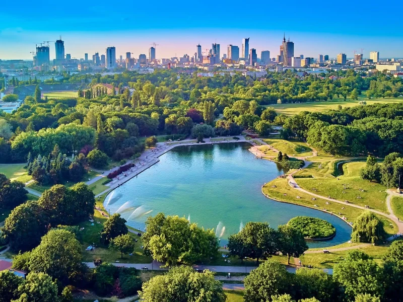 Königsstädte Warschau und Krakau: Warschau