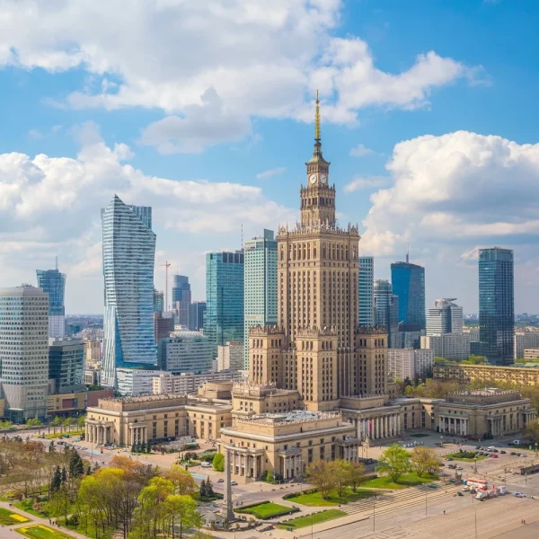 Königsstädte Warschau und Krakau: Warschau