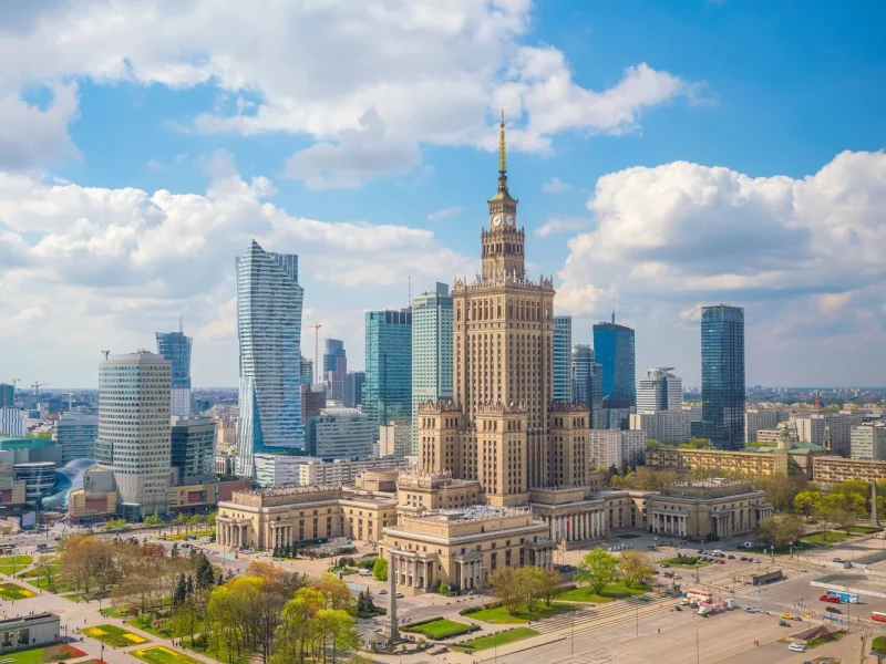 Königsstädte Warschau und Krakau: Warschau