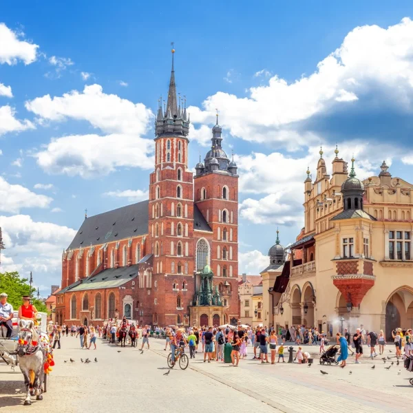 Königsstädte Warschau und Krakau: Krakau