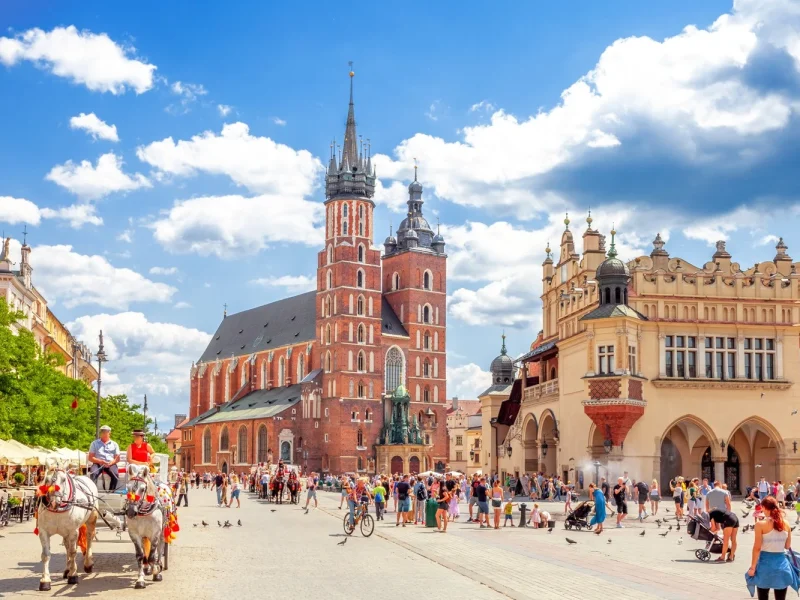 Königsstädte Warschau und Krakau: Krakau