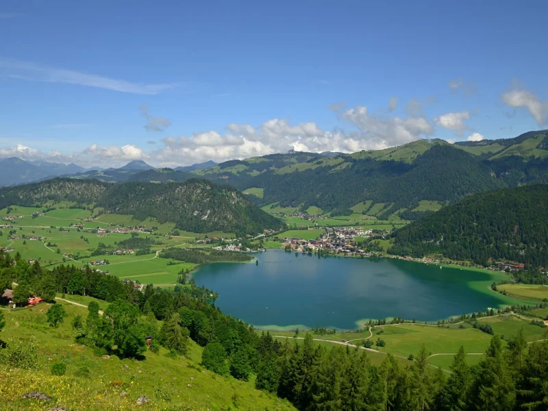 Busreise Fernsehmomente in traumhafter Kulisse - Panorama-Ausblick auf den Walchsee