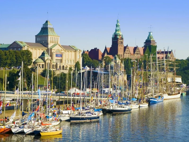 Glanzlichter Stettin Danzig Warschau und Krakau: Stettin