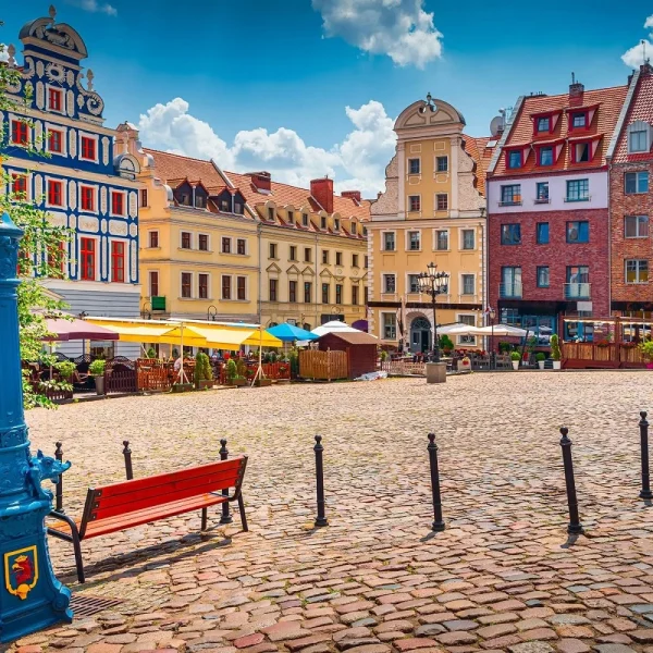 Glanzlichter Stettin Danzig Warschau und Krakau: Stettin