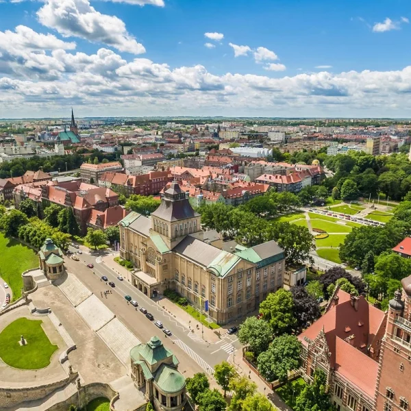 Glanzlichter Stettin Danzig Warschau und Krakau: Stettin