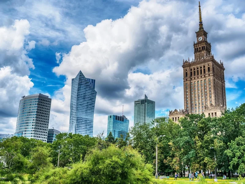 Glanzlichter Stettin Danzig Warschau und Krakau: Warschau