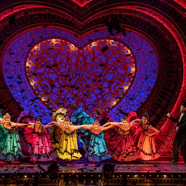 Busreise Moulin Rouge! Das Musical in Köln - Ensemble Can Can © Johan Persson