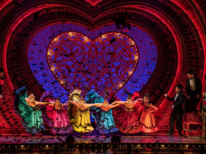 Busreise Moulin Rouge! Das Musical in Köln - Ensemble Can Can © Johan Persson