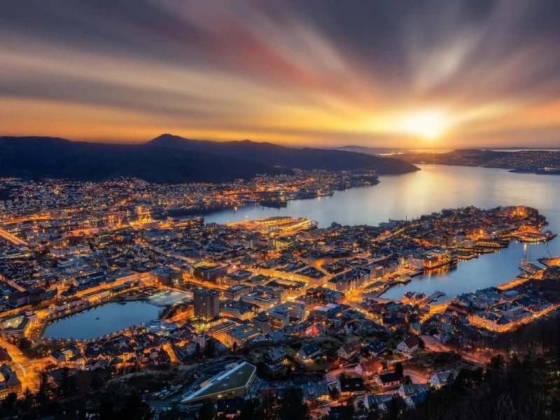 Kreuzfahrt Fjorde, Schären und Küstenorte in Norwegen: Bergen