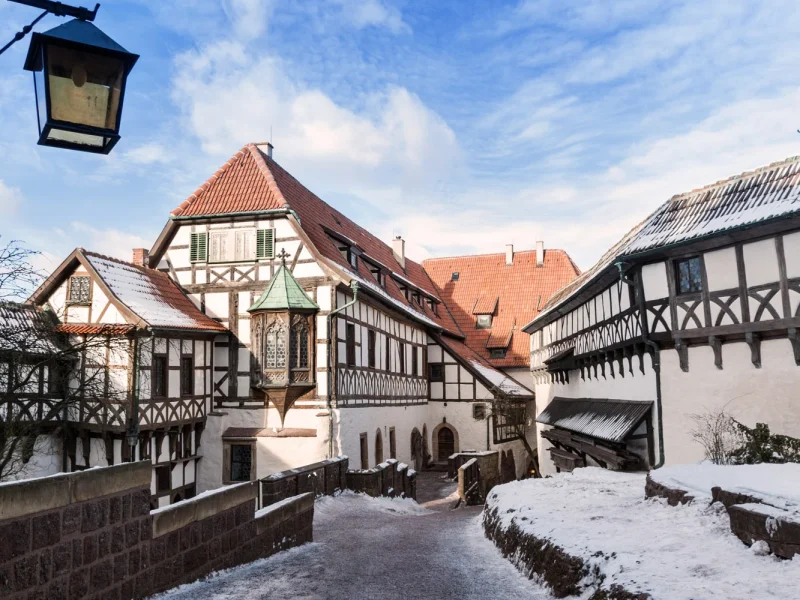 Tagesfahrt Weihnachtsmarkt Wartburg - Wartburg im Winter