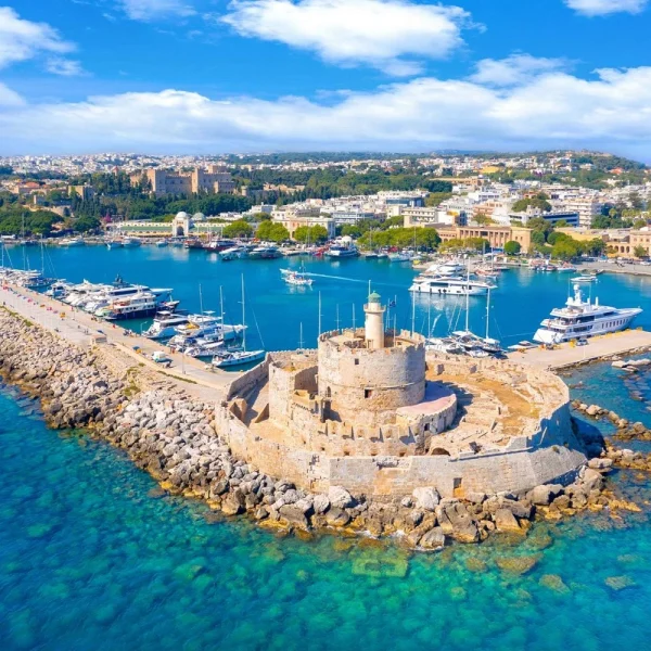 Flugreise nach Rhodos - der Perle der Ägäis