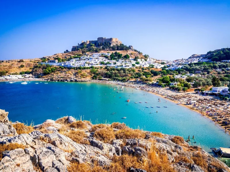 Flugreise nach Rhodos - der Perle der Ägäis