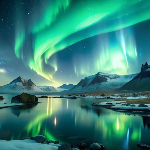 Busreise Polarlichter im winterlichen Schottland