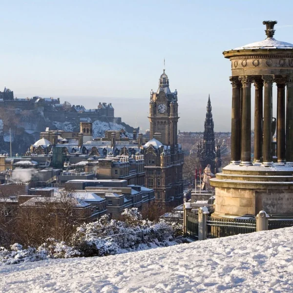 Busreise Polarlichter im winterlichen Schottland