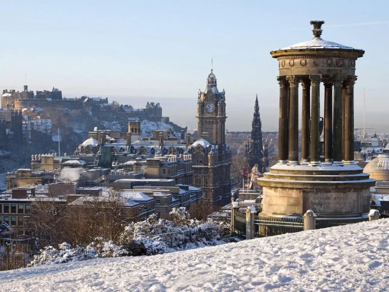 Busreise Polarlichter im winterlichen Schottland