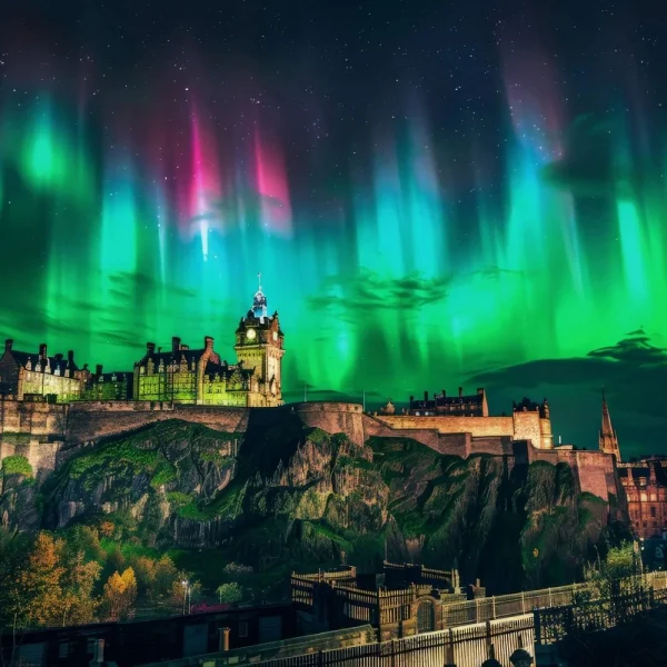Busreise Polarlichter im winterlichen Schottland