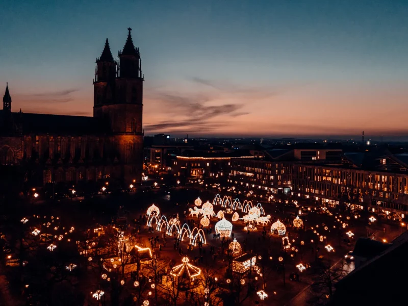 Tagesfahrt Magdeburger Lichterwelt