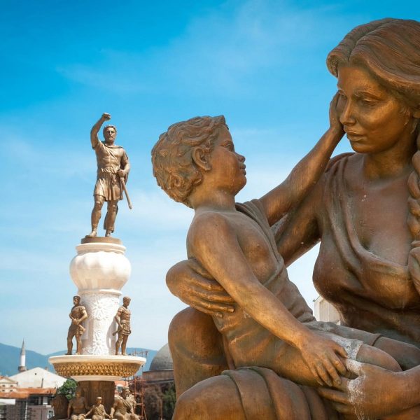 Rundreise den Balkan entdecken. Hier: Skopje in Nordmazedonien