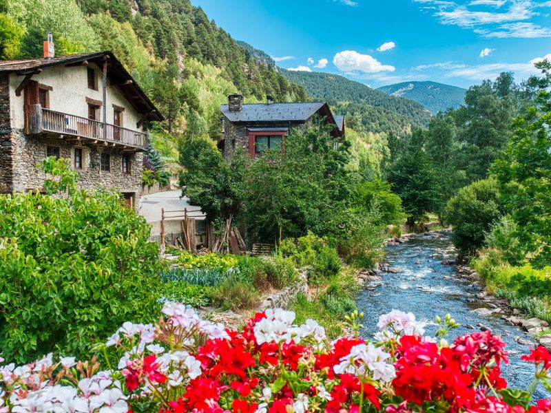 Ansalonga in der Parroquía Ordino in Andorra
